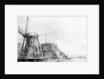 The Windmill, 1641 by Rembrandt Harmensz. van Rijn