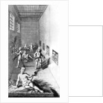 Illustration of Bedlam from 'A Tale of a Tub' by Jonathan Swift, fifth edition published 1710 by Bernard III Lens