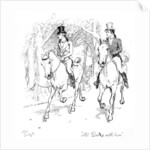 Mr. Darcy with him by Hugh Thomson