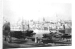 View of the port and town of Newcastle upon Tyne by Thomas Miles Richardson