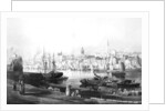 View of the port and town of Newcastle upon Tyne by Thomas Miles Richardson