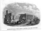 Newcastle-upon-Tyne Great Central Railway Station by English School