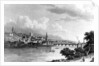 Newcastle from Askew's Wood, engraved by Edward Francis, 1829 by William (after) Westall