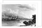 Newcastle from Askew's Wood, engraved by Edward Francis, 1829 by William (after) Westall