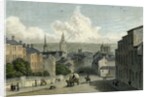 Newcastle from Westgate Hill, engraved by Edward Finden, 1830 by William (after) Westall