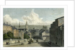 Newcastle from Westgate Hill, engraved by Edward Finden, 1830 by William (after) Westall