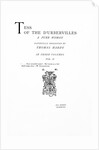 Title page to 'Tess of the D'Urbervilles' by Thomas Hardy, edition published in 1892 by English School