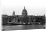 View of St. Paul's Cathedral from Bankside by English Photographer