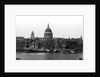View of St. Paul's Cathedral from Bankside by English Photographer