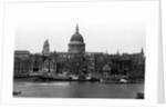 View of St. Paul's Cathedral from Bankside by English Photographer
