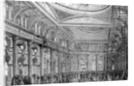 Interior of the Royal Exchange, Manchester by English School