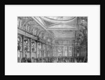 Interior of the Royal Exchange, Manchester by English School
