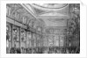Interior of the Royal Exchange, Manchester by English School