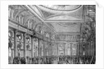 Interior of the Royal Exchange, Manchester by English School