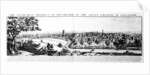 The South West Prospect of Manchester on the County Palatine of Lancaster, 1728 by Nathaniel and Samuel Buck
