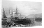 Port Glasgow, engraved by J.W. Appleton, 1841 by William Henry (after) Bartlett