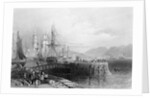 Port Glasgow, engraved by J.W. Appleton, 1841 by William Henry (after) Bartlett