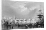 New Bridge and Broomielaw, Glasgow, c.1840 by William Henry Bartlett