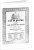 Cover of the sheet music for 'Pas de Quatre' by Jules Perrot, c.1845 by English School