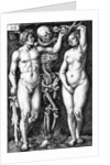Adam and Eve by Barthel Beham