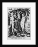 Adam and Eve by Bartholomaeus Spranger