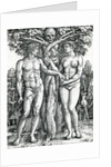 The Fall of Adam and Eve, c.1525-27 by Hans Sebald Beham
