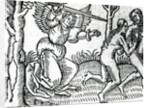The Expulsion from the Garden of Eden by English School