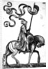 A man on horseback, 1576 by Melchior Lorck