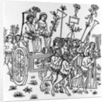 Illustration from 'Hypnerotomachia Poliphili' by Francesco Colonna, first published in 1499 by Italian School