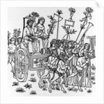 Illustration from 'Hypnerotomachia Poliphili' by Francesco Colonna, first published in 1499 by Italian School