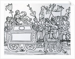 Illustration from 'Hypnerotomachia Poliphili' by Francesco Colonna, first published in 1499 by Italian School
