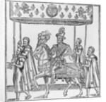 The Entry of Henri IV into Rouen, October 16th, 1596 by French School