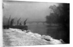 The Thames in Winter, 1895 by English Photographer