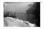 The Thames in Winter, 1895 by English Photographer