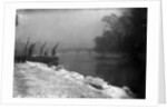 The Thames in Winter, 1895 by English Photographer