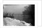 The Thames in Winter, 1895 by English Photographer