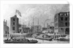 Entrance to the Regent's Canal, Limehouse by Thomas Hosmer Shepherd