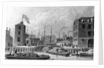Entrance to the Regent's Canal, Limehouse by Thomas Hosmer Shepherd