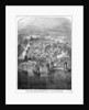 Bird's-eye View of Rhodes in the Sixteenth Century, from an Ancient Manuscript by (after) English School