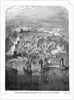 Bird's-eye View of Rhodes in the Sixteenth Century, from an Ancient Manuscript by (after) English School