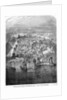 Bird's-eye View of Rhodes in the Sixteenth Century, from an Ancient Manuscript by (after) English School
