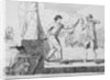 The British Tar at Omoa, 1780 by English School