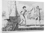 The British Tar at Omoa, 1780 by English School