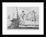 The British Tar at Omoa, 1780 by English School