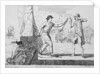 The British Tar at Omoa, 1780 by English School