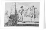 The British Tar at Omoa, 1780 by English School