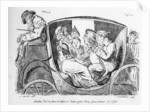 tage Coach Passengers Aslee by Isaac Cruikshank