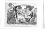 tage Coach Passengers Aslee by Isaac Cruikshank