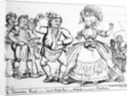 The Devonshire Minuet, danced to Ancient British Music through Westminster during the Election, print made by William Paulet Carey, 1784 by English School
