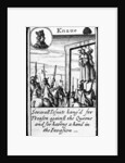 Several Jesuits hanged for Treason, Knave of Spades from a pack of playing cards by English School